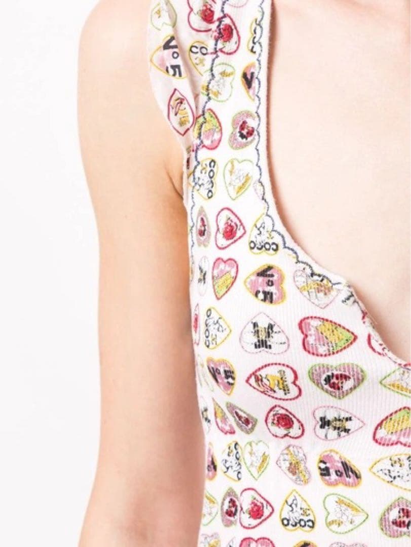 ♡CHANEL♡シャネル バレンタイン 限定 キャミソール トップス ハート