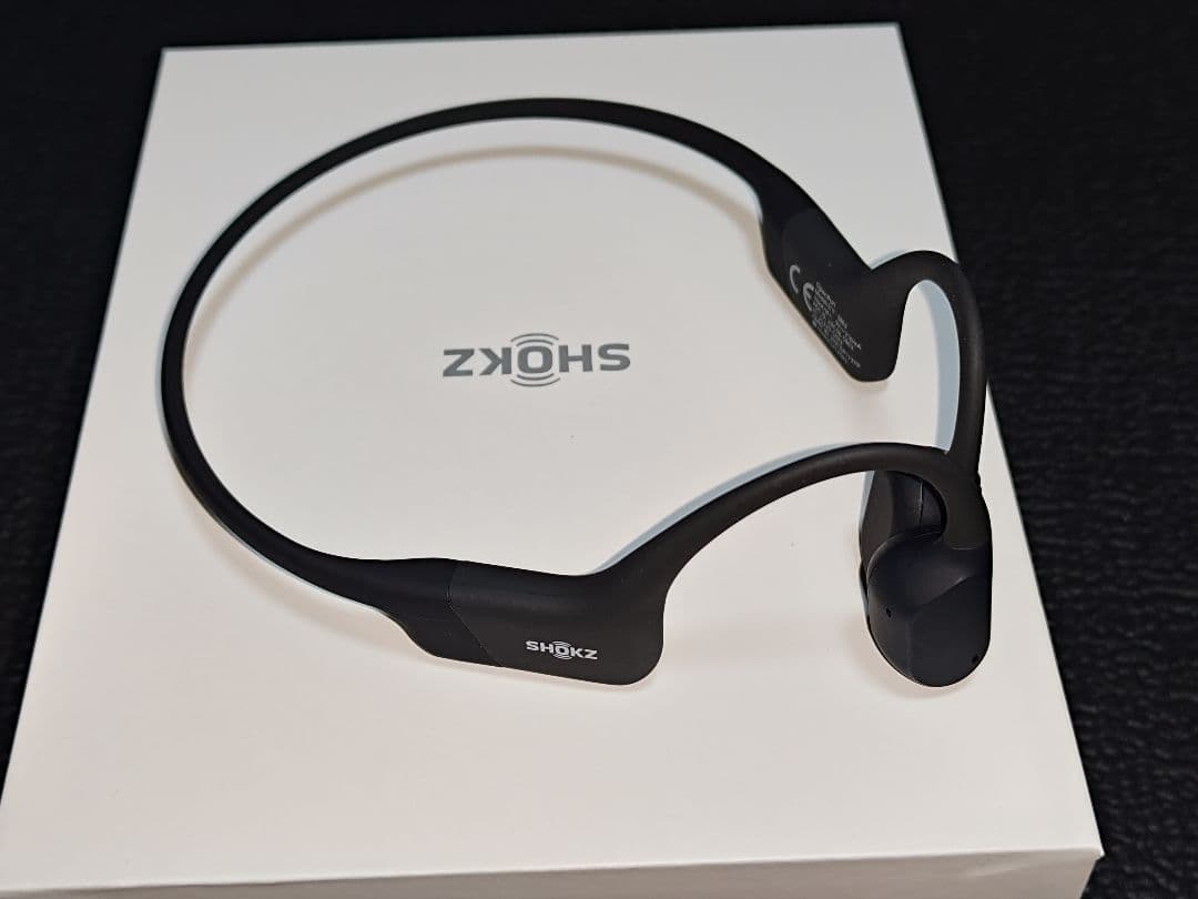 骨伝導イヤホン（SHOKZ、OPEN RUN）