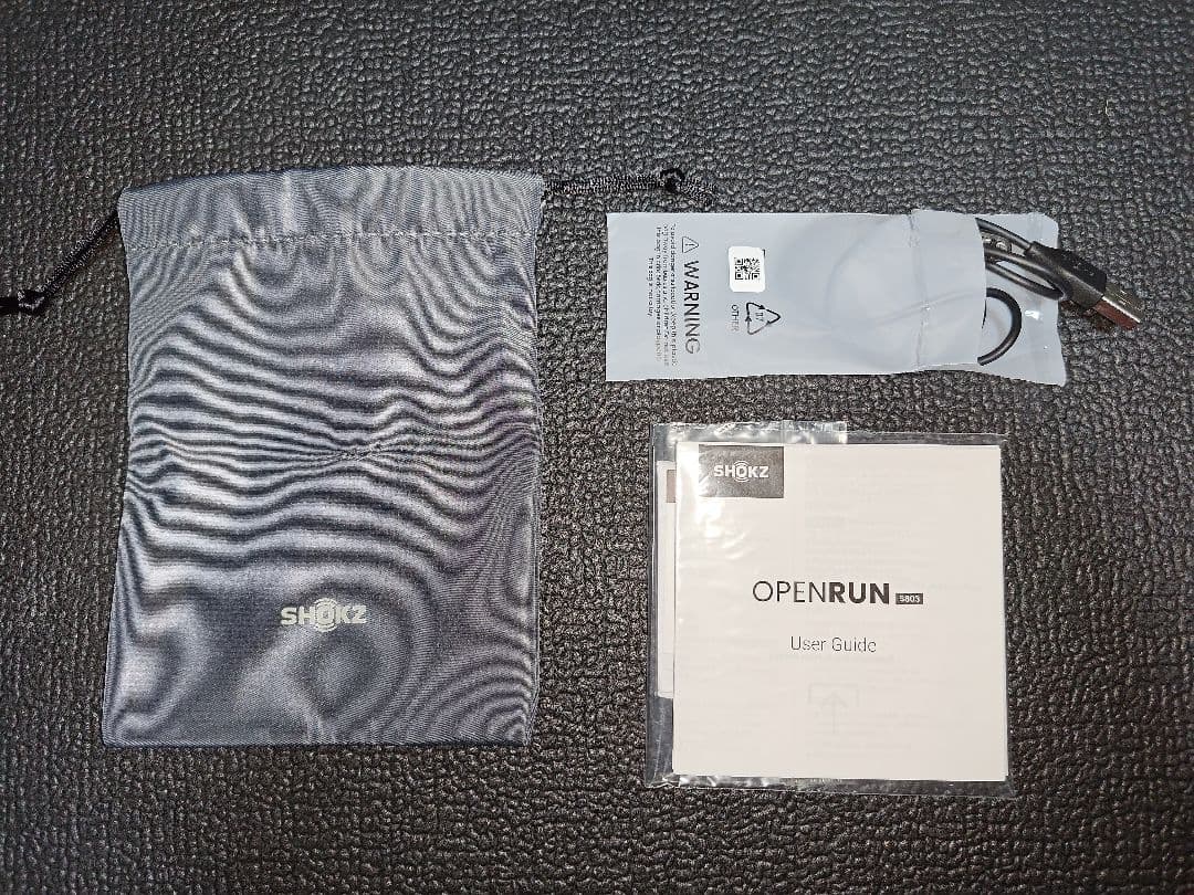 骨伝導イヤホン（SHOKZ、OPEN RUN）