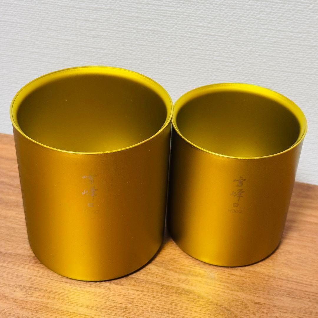 スノーピーク　peak 雪峰　チタン　スタッキング　マグ セット 限定