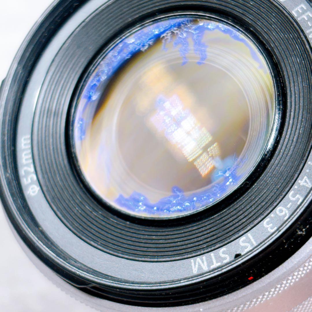 ジャンク Canon EF-M 55-200mm 15-45 望遠 レンズ