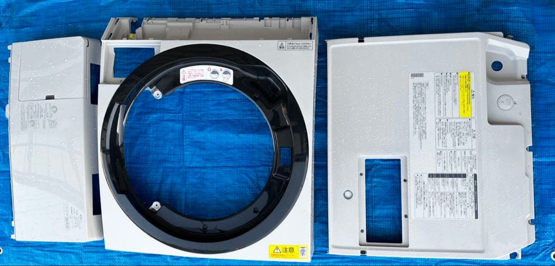 分解洗浄済　ドラム式洗濯機 10Kg パナソニック NA-VX7600L2016