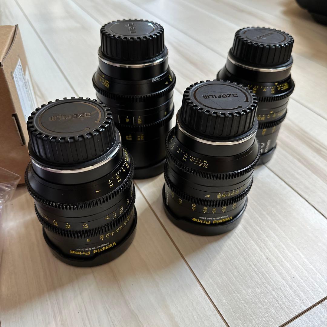 レンズ(単焦点) DZO FILM Vespid Prime 25,35,50,90 EF PL
