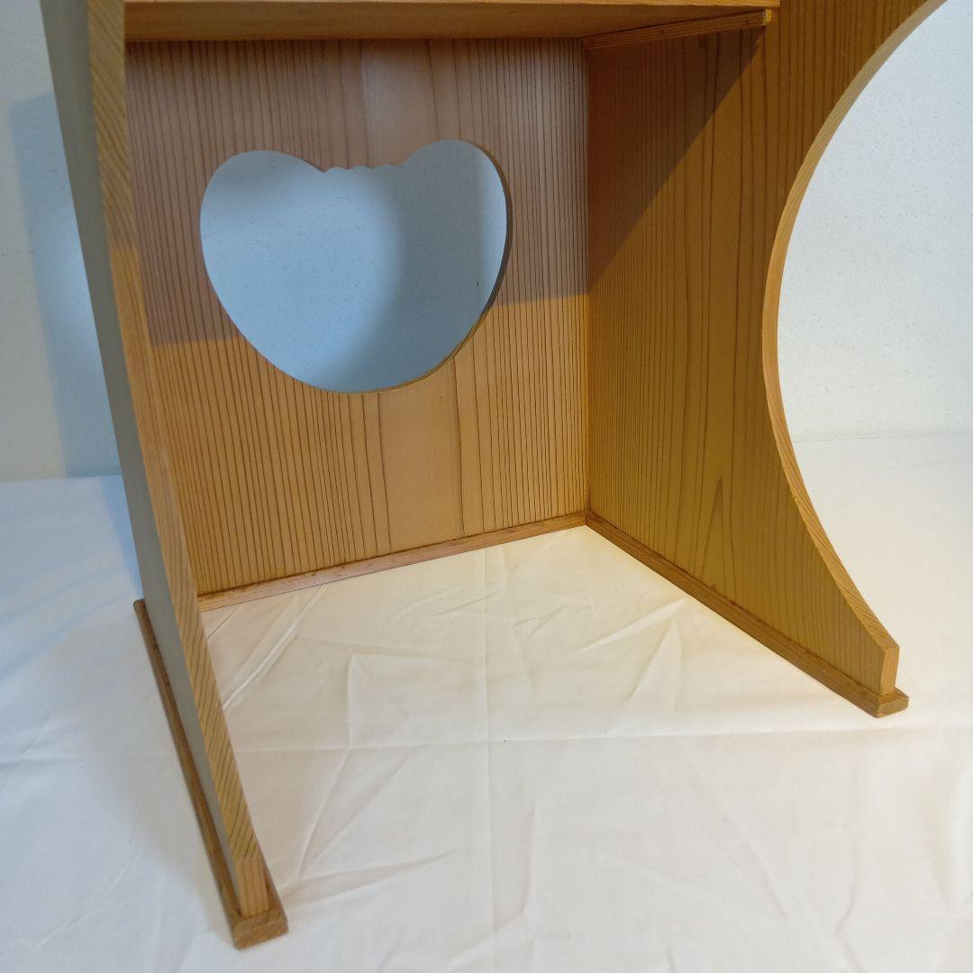 値下げ茶道具　抱清棚　杉木地　紙箱