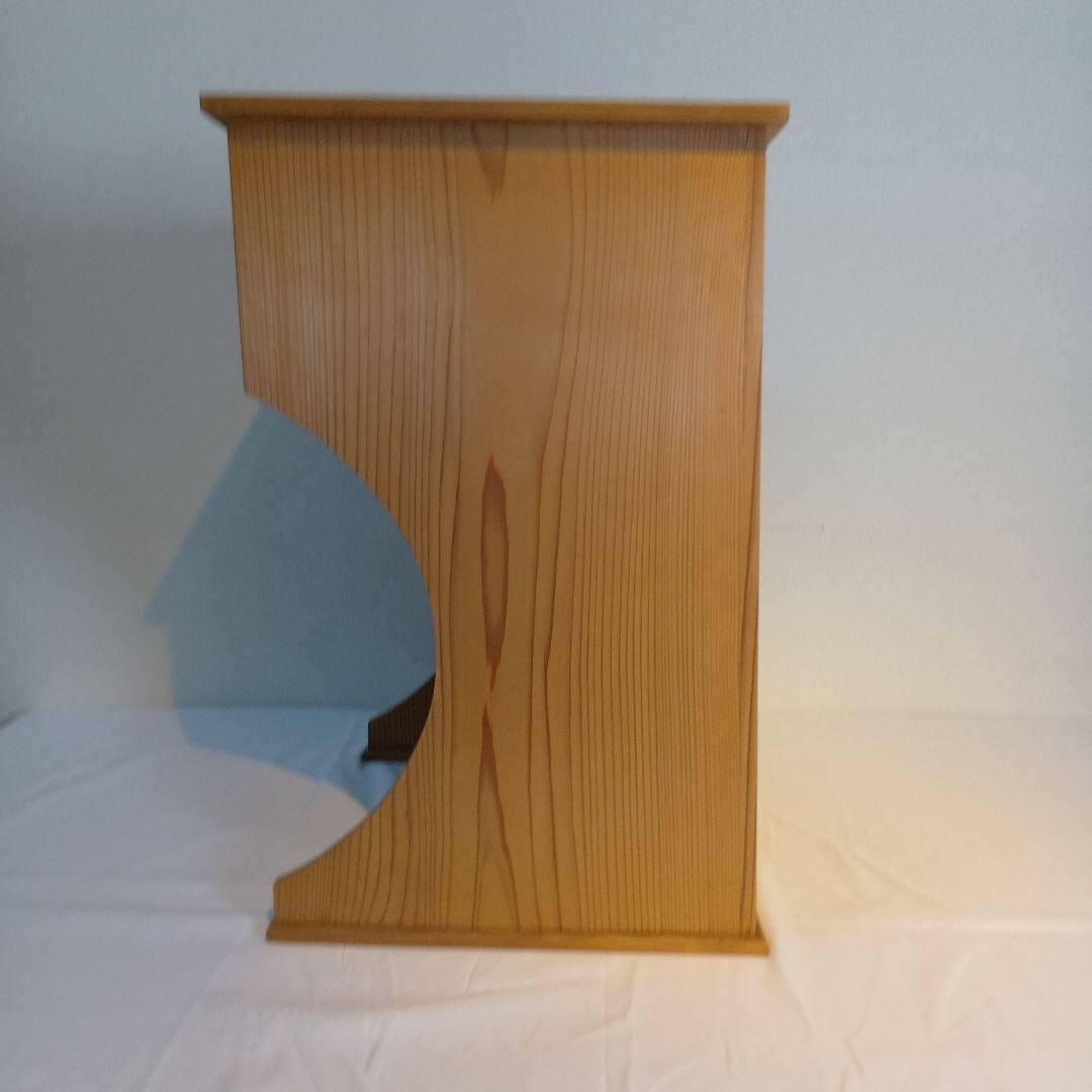 値下げ茶道具　抱清棚　杉木地　紙箱