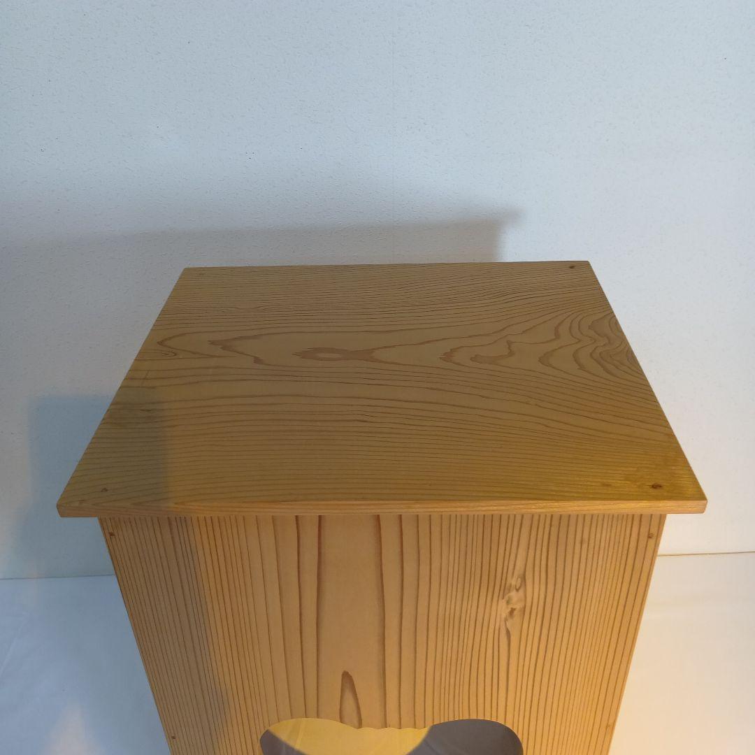 値下げ茶道具　抱清棚　杉木地　紙箱