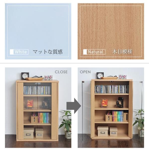 60㎝幅　開店記念セール！！ ガラスキャビネット 6BOX
