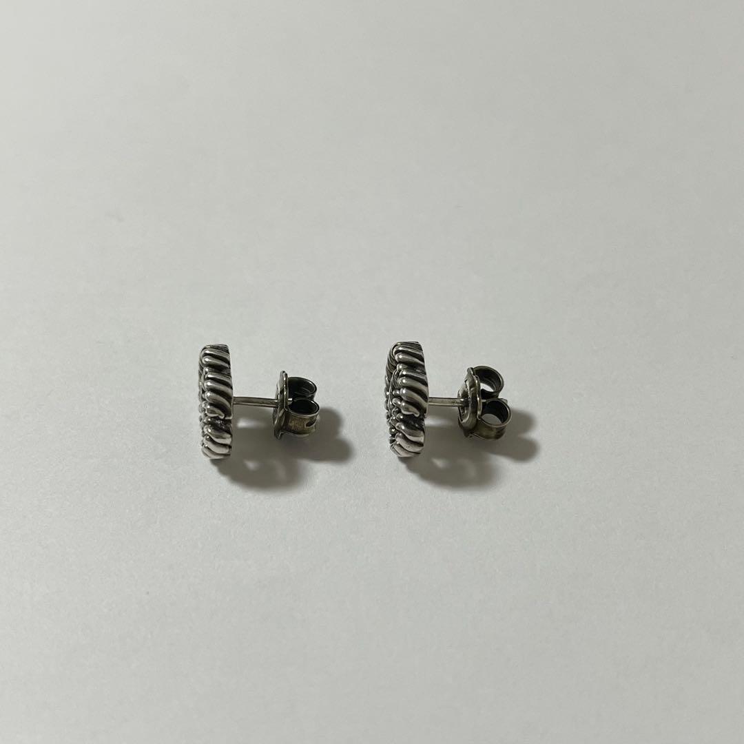 GUCCI グッチ　ピアス　ダブルG シルバー　925