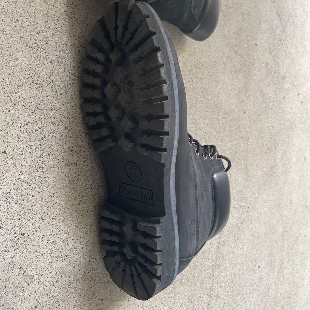 ティンバーランド ブラック6インチブーツ steel to