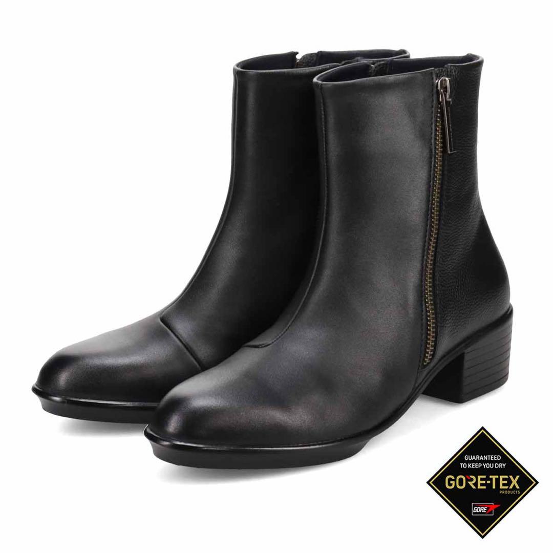 madras Walk サイドジップデザイン・ショートブーツ