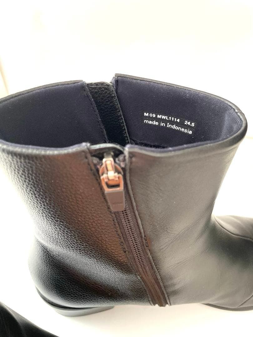 madras Walk サイドジップデザイン・ショートブーツ