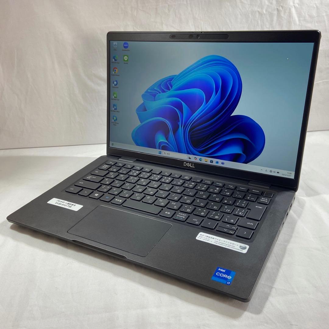 美品 11世代Core i7 32Gメモリ SSD512G 13.3型 DELL