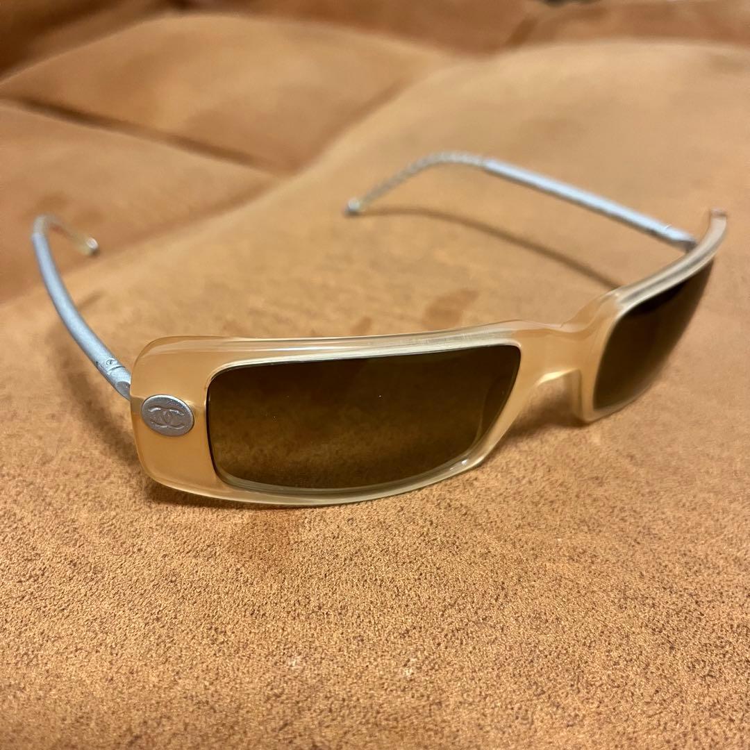 CHANEL ココマーク サングラス グレーグラデーション 5036