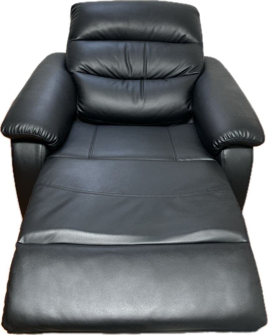 3/11まで　レザーリクライニング電動ソファ 1人掛け　ニトリ