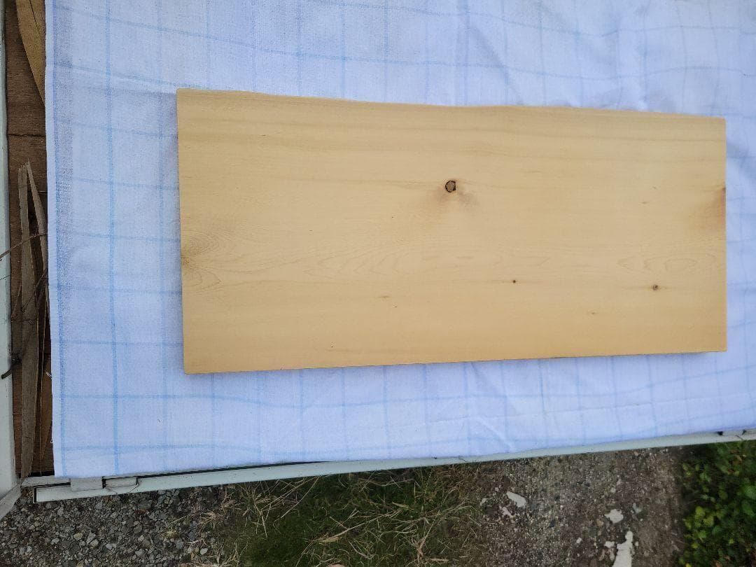 ♥　特大サイズ　まな板　アメリカヒバ　一枚板　無垢材　DIY　ハンドメイド