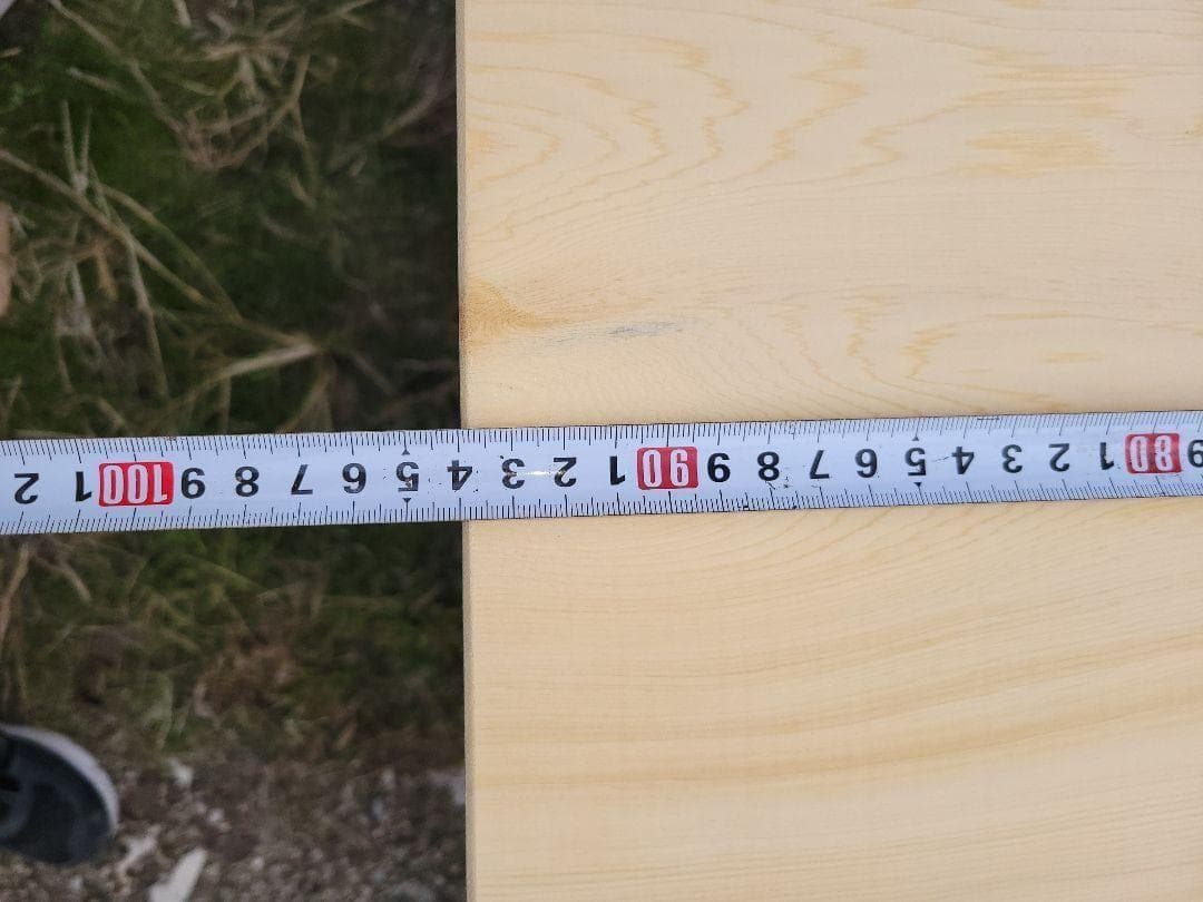 ♥　特大サイズ　まな板　アメリカヒバ　一枚板　無垢材　DIY　ハンドメイド