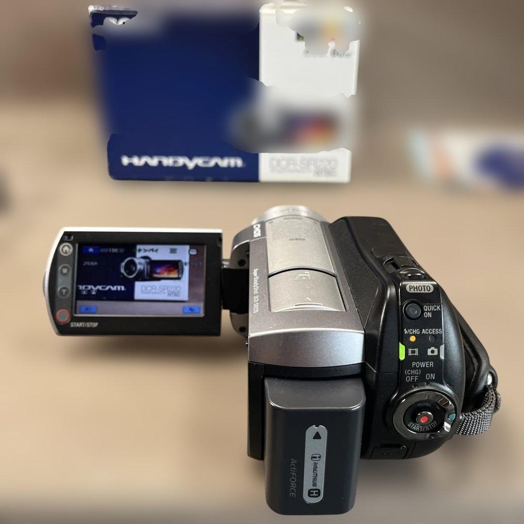 SONY DCR-SR220 HDD デジタルビデオカメラ