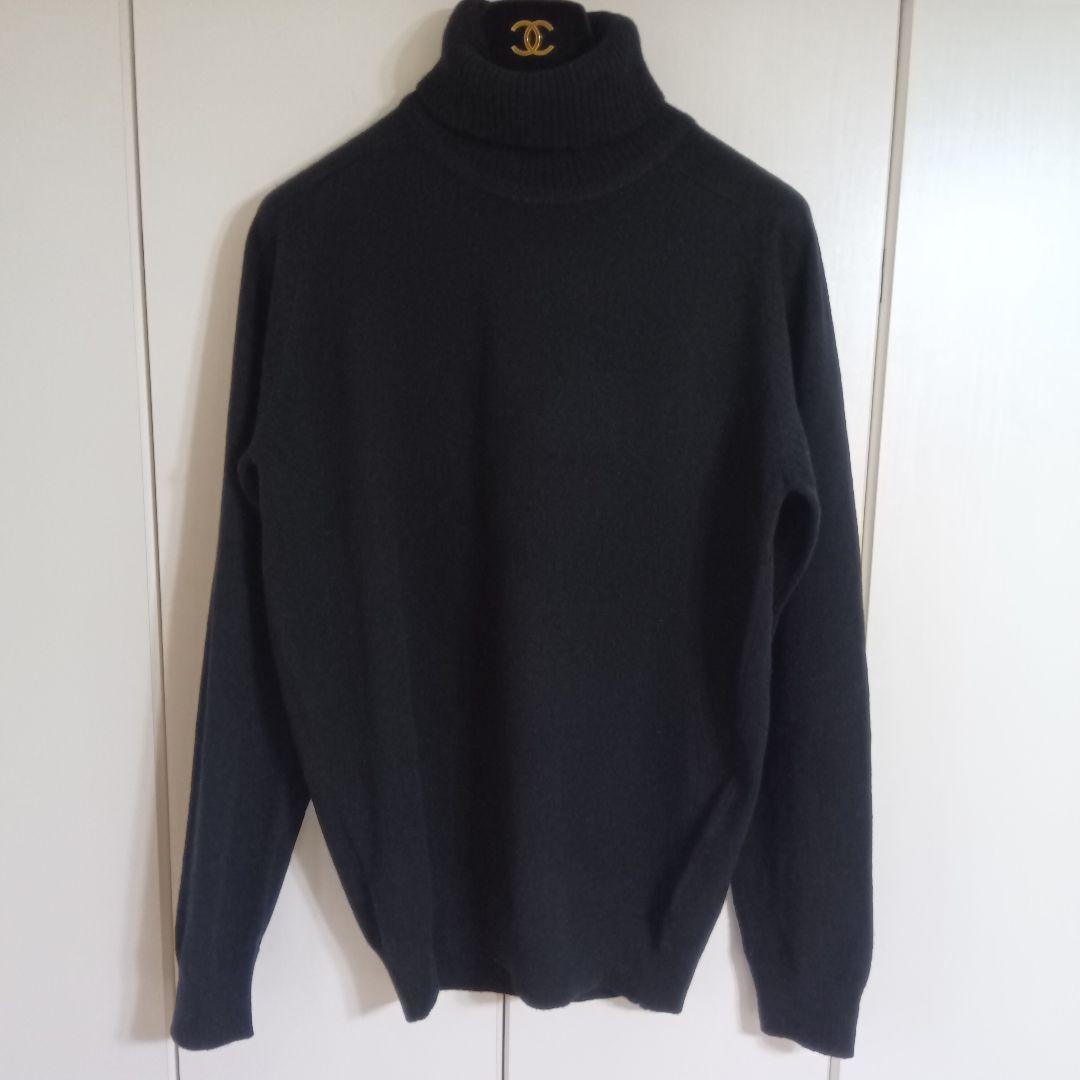 新品　ALAN PAINE　12G　スーパージーロンウール タートルネック　40