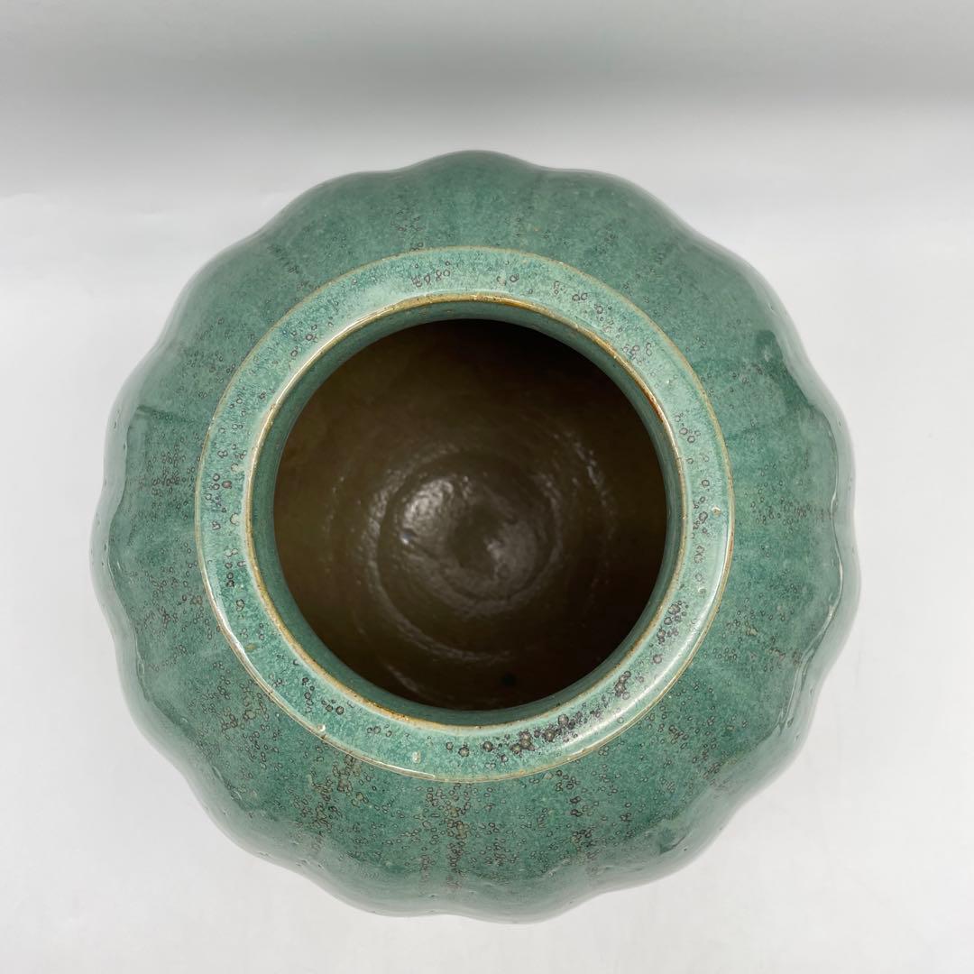 鳥取民藝　牛ノ戸焼　小林栄一作　花瓶　79