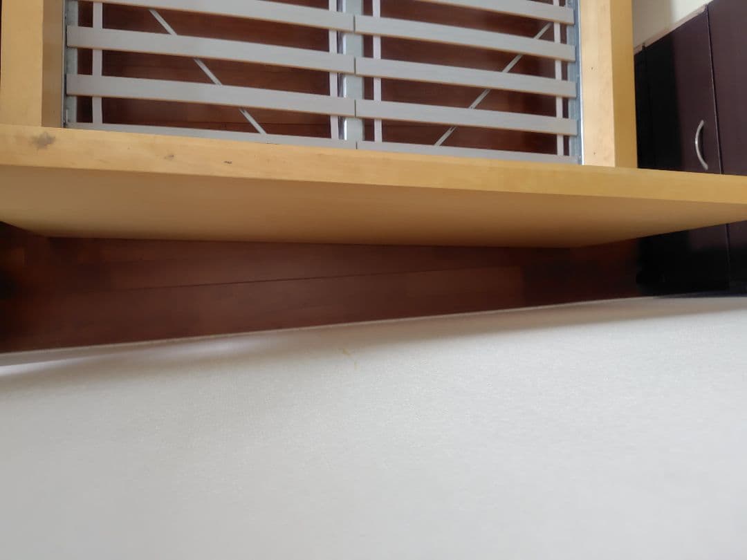 ダブルベッドフレーム　IKEA　MALM 140✕200　組み立て説明書あり