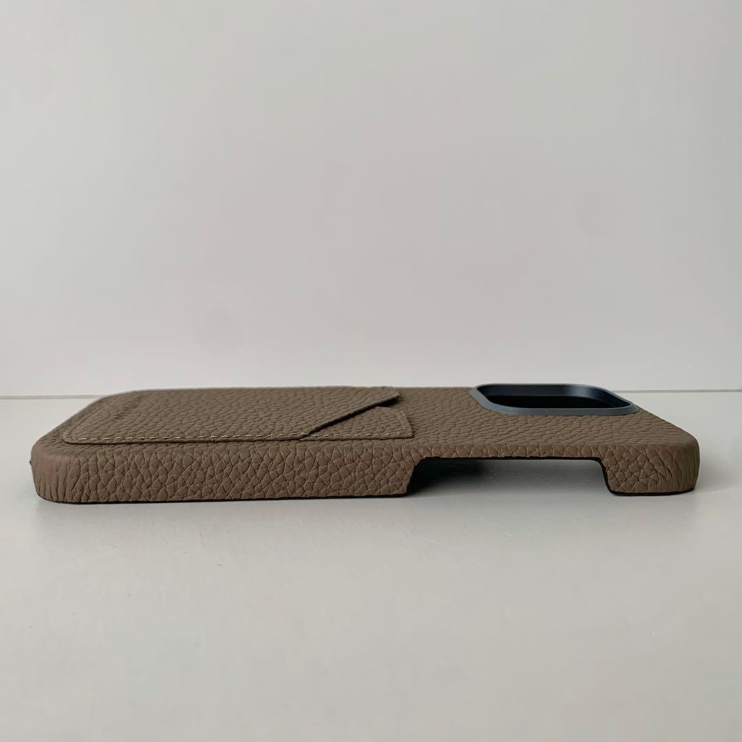 【BONAVENTURA】iPhoneケース 16 ProMAX エトープ　新品