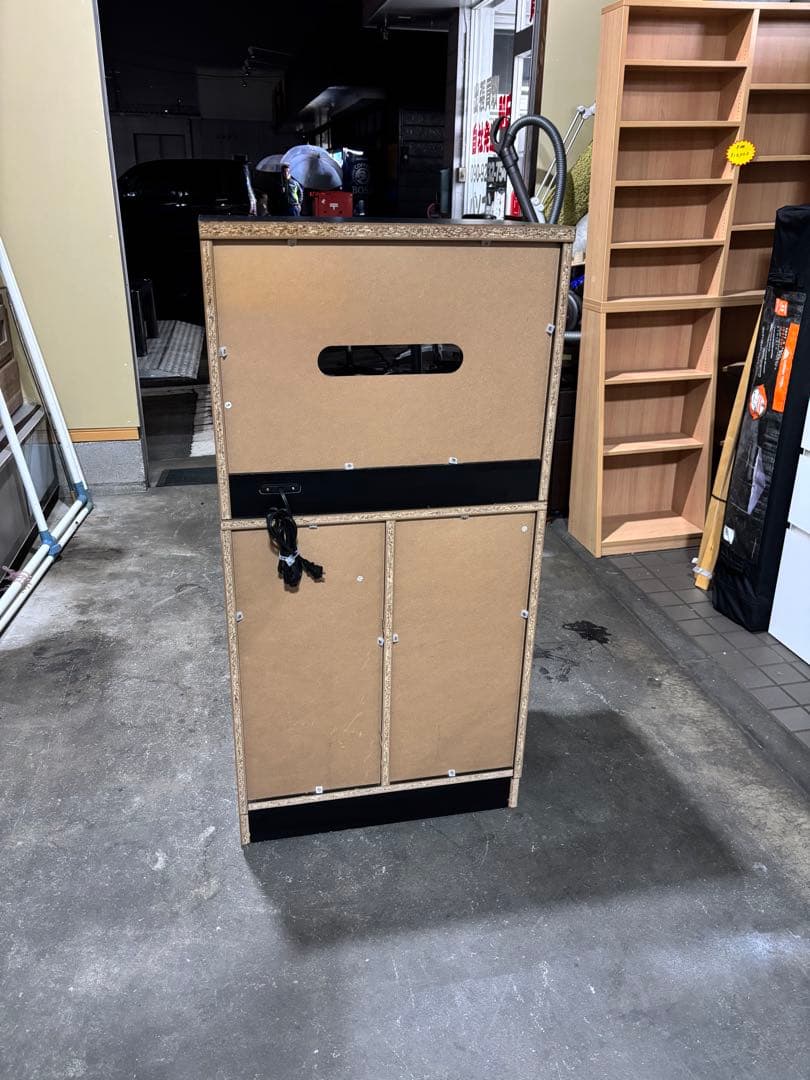 レンジ台 食器棚 収納 ブラック