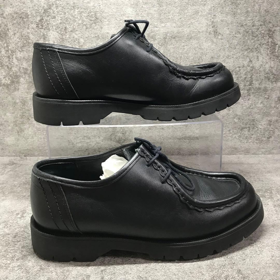 【美品】クレマン （39）パドレ チロリアンシューズ 本革 ブラック