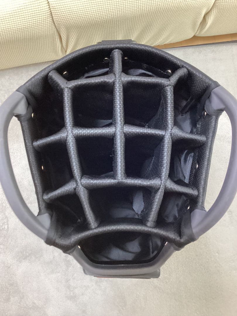 【美品】Titleist グレー キャディバッグ　10型　14本分割