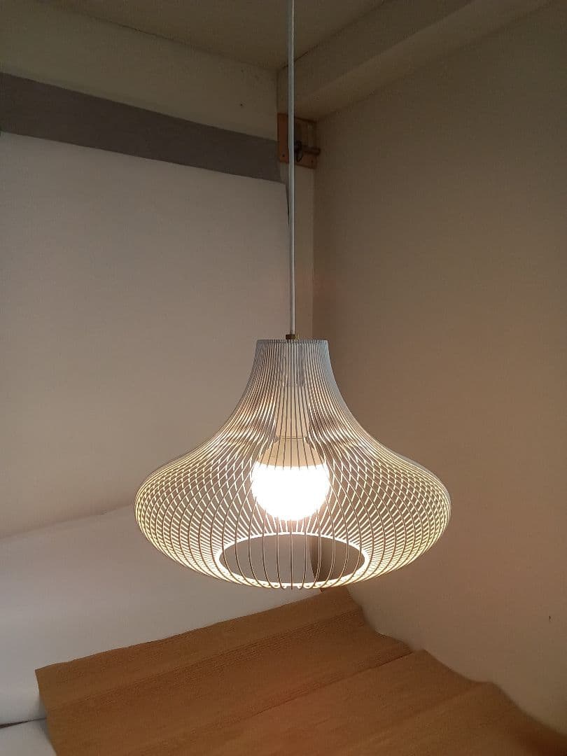 APROZ アプロス/ NEBRASKA ネブラスカ/ペンダントライト WH ③