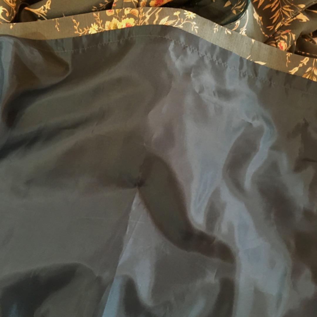 ○juliette et justine グリーンフローラル ワンピース