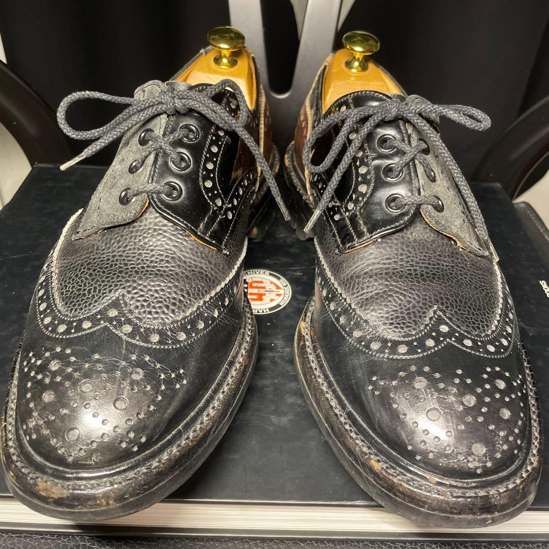 【トリッカーズ×ネペンテス】マルチカラーギブソン サイズ8.5 ブラック系