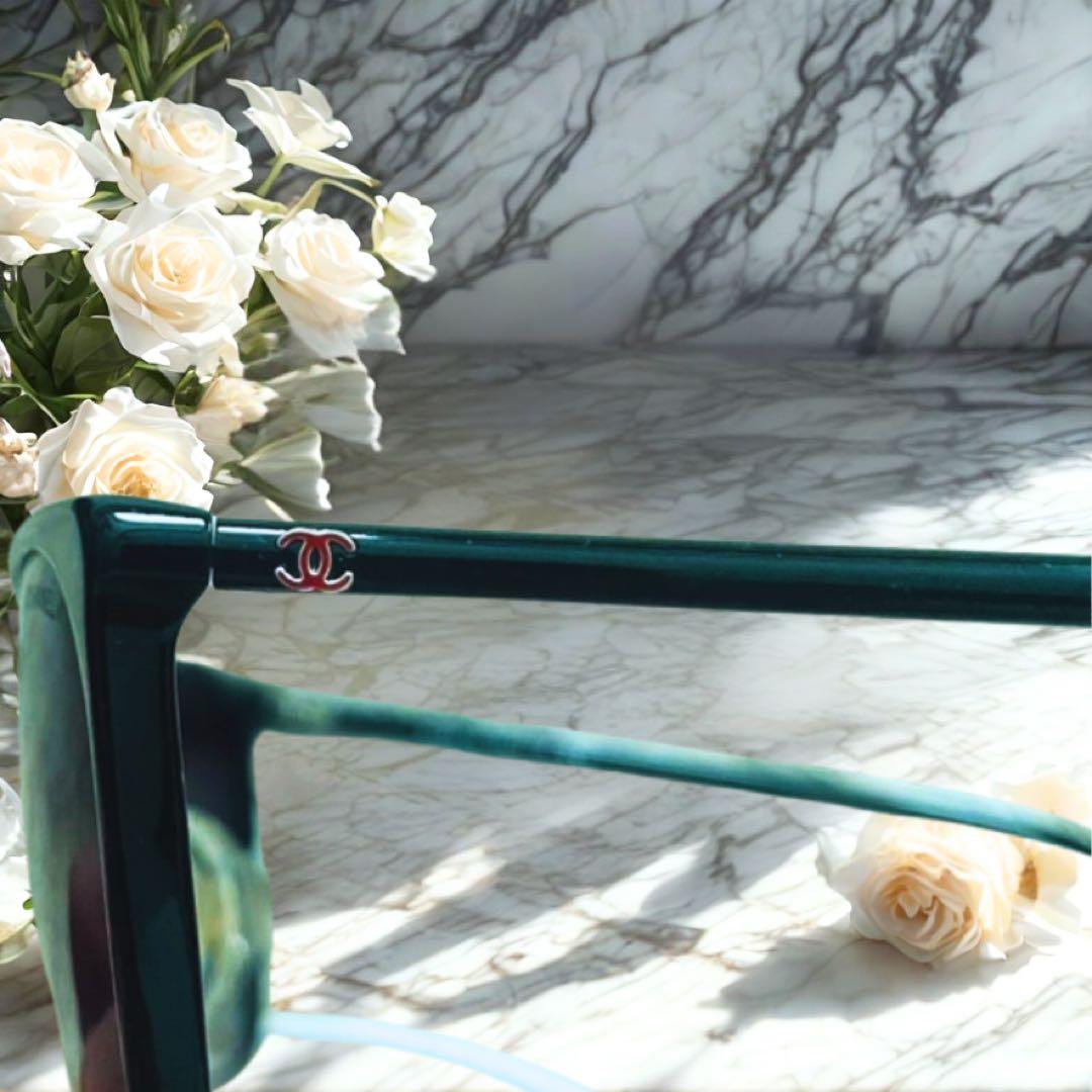 CHANEL ココマーク　キャットアイサングラス シャネルブラック