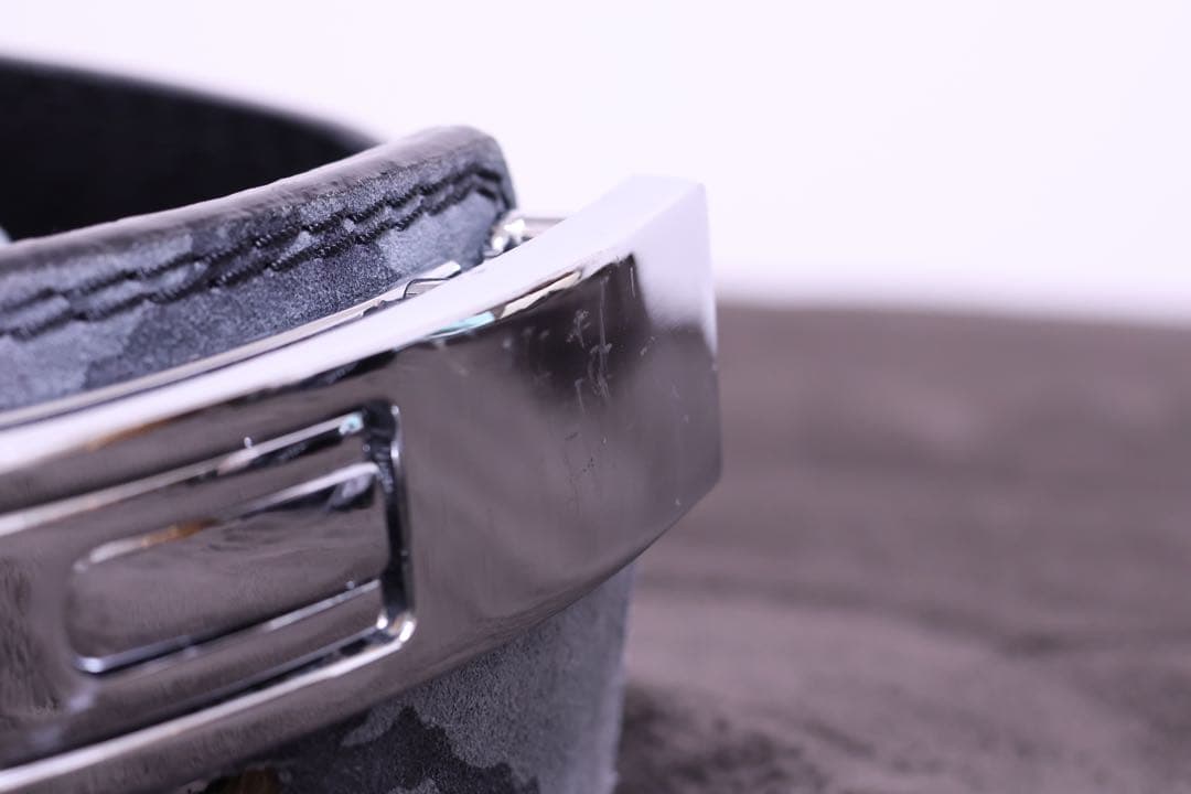 ジュラシックギア　オリジナルレザーベルトS (グレー迷彩)