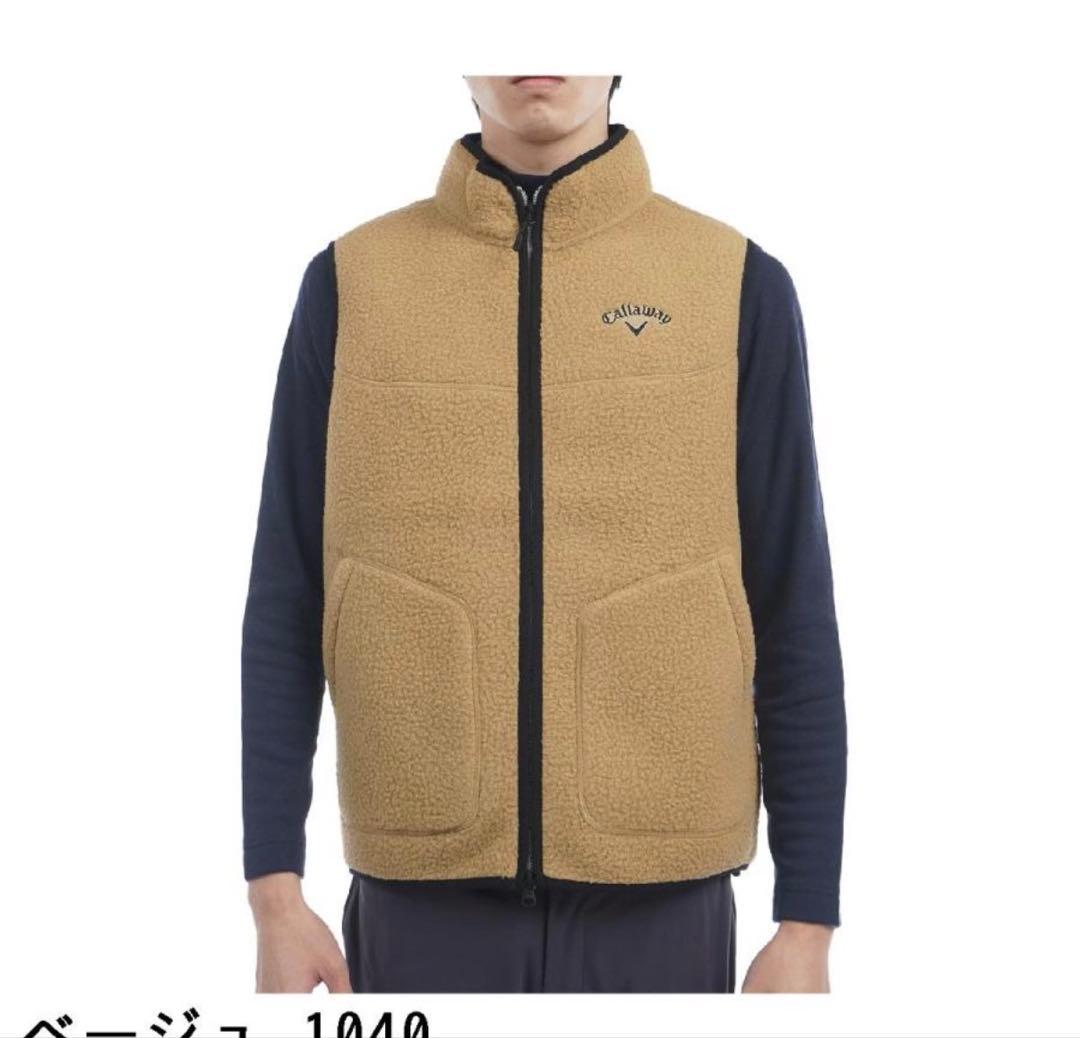 キャロウェイ　フリースベスト　2XL（3L）