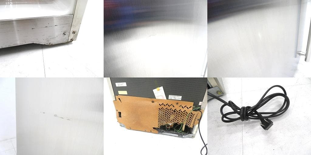 美品　GE　ステンレス　2ドア　大型　冷凍庫　冷蔵庫　モダン　高級