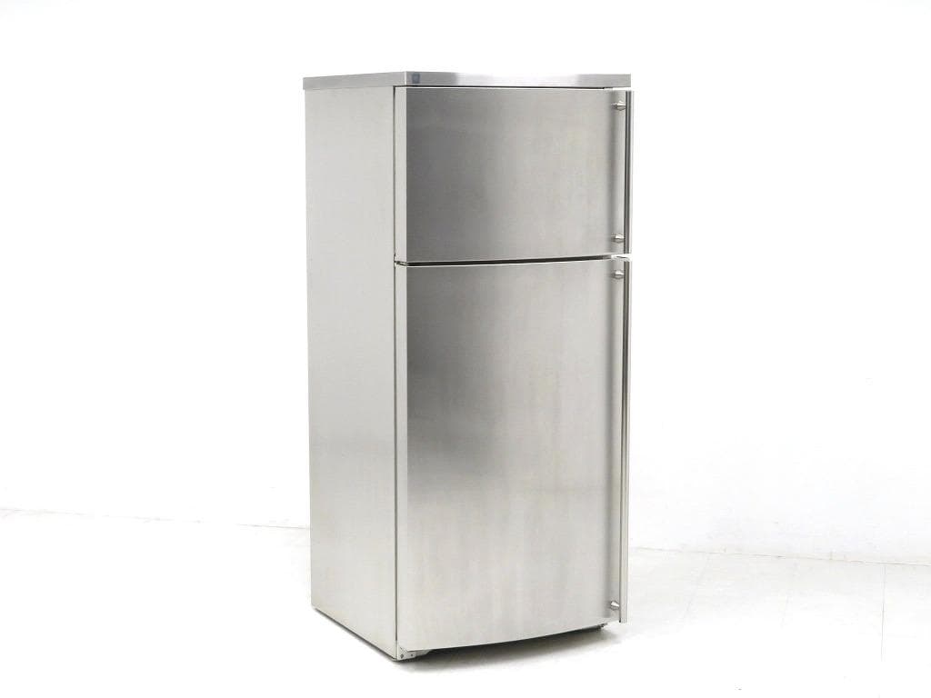 美品　GE　ステンレス　2ドア　大型　冷凍庫　冷蔵庫　モダン　高級