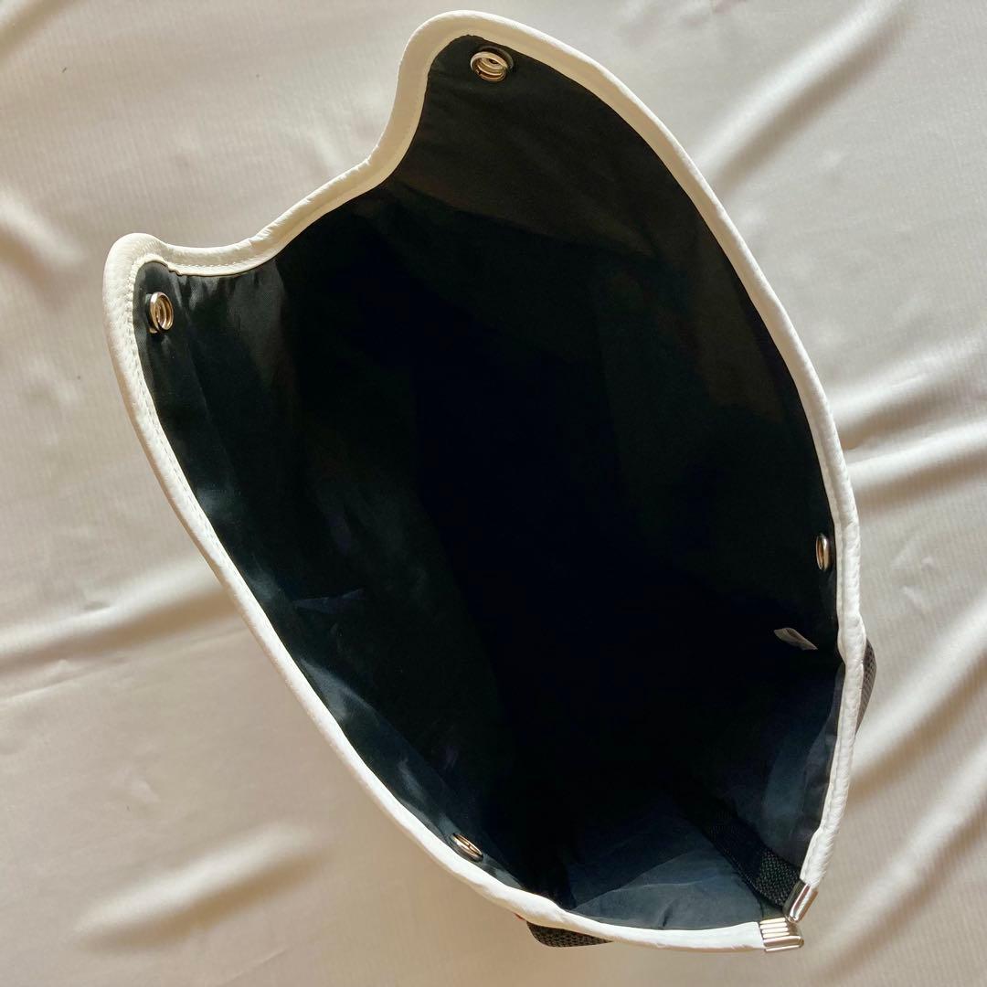 ルコックスポルティフ　キャディバッグ　大口径　ブラックレッド　カートタイプ自立式