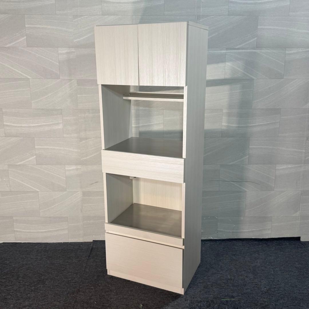 引取限定価格 Francfranc レンジボード パセ 食器棚 d4746