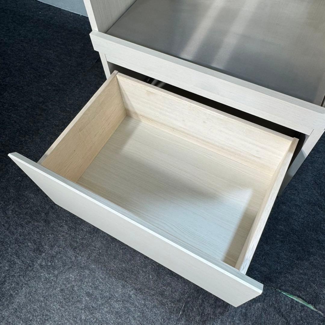 引取限定価格 Francfranc レンジボード パセ 食器棚 d4746