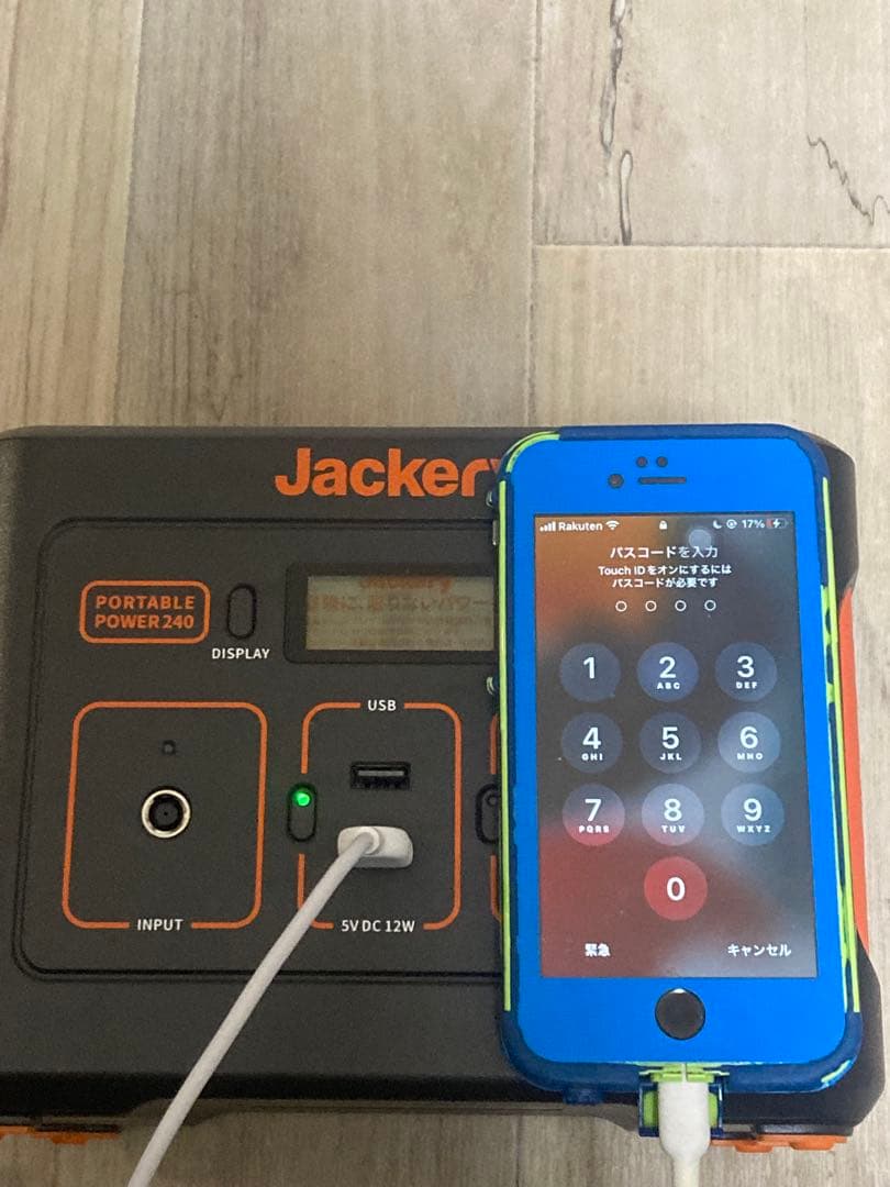 防災Jackery ポータブル電源+ソーラーパネルptb021 + SPL061