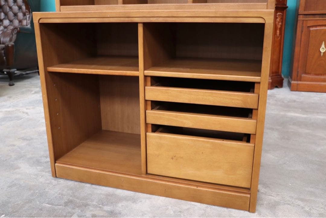 GMHS473○karimoku / カリモク 本棚 書棚 飾り棚 収納棚 ブッ