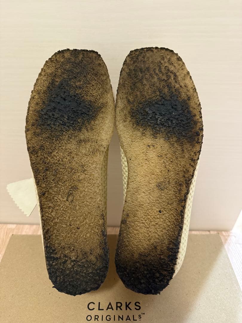 Clarks Originals WALLABEE ワラビー オフホワイト