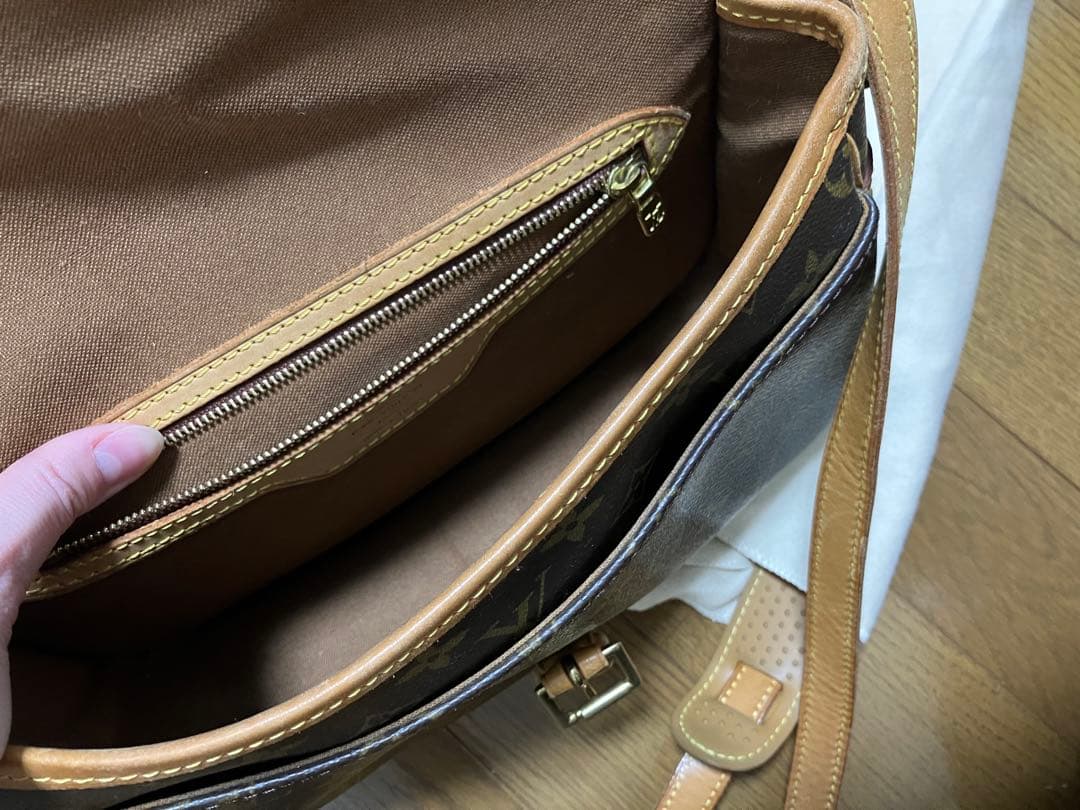 【鑑定済】ルイヴィトン モノグラム ソローニュ ショルダーバッグ