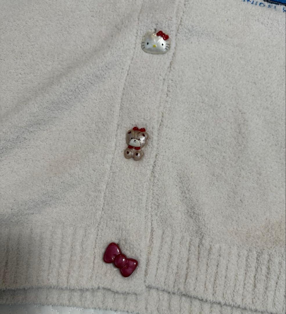 【k.︎︎♥︎ プロフ必読】スナイデルホーム　キティコラボ　ニットカーディガン