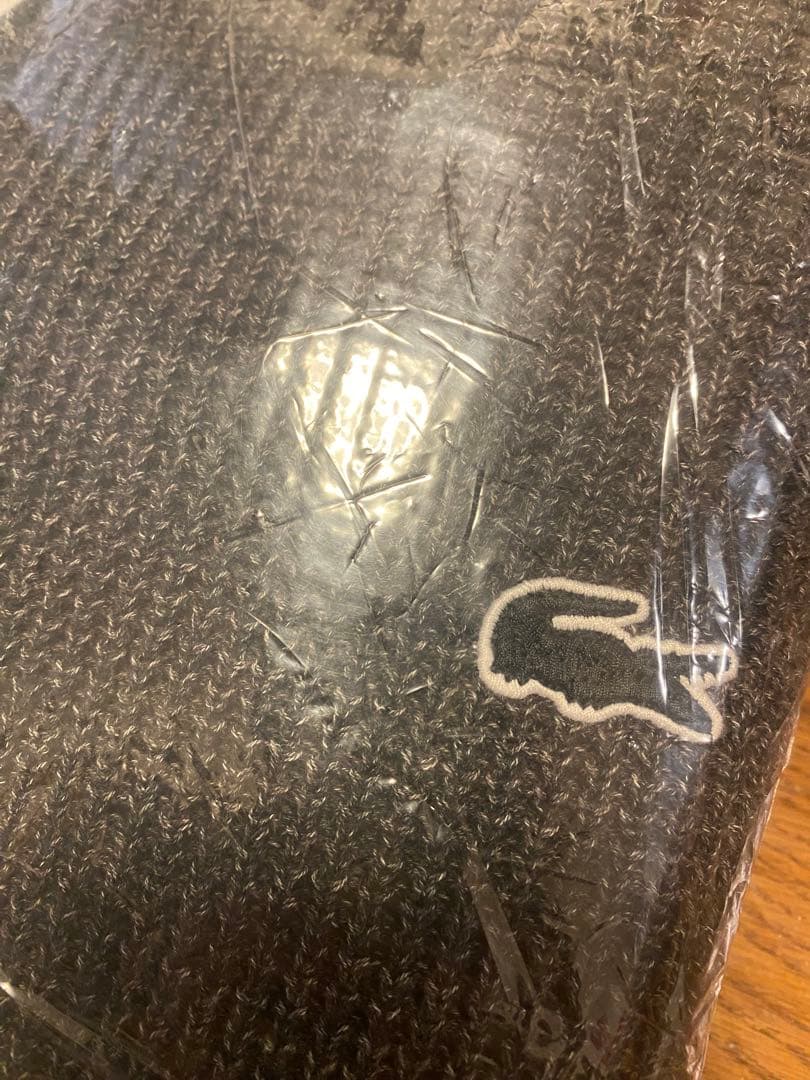 【未開封/Sサイズ 】 LACOSTE 2020ダークグレー ニットセーター