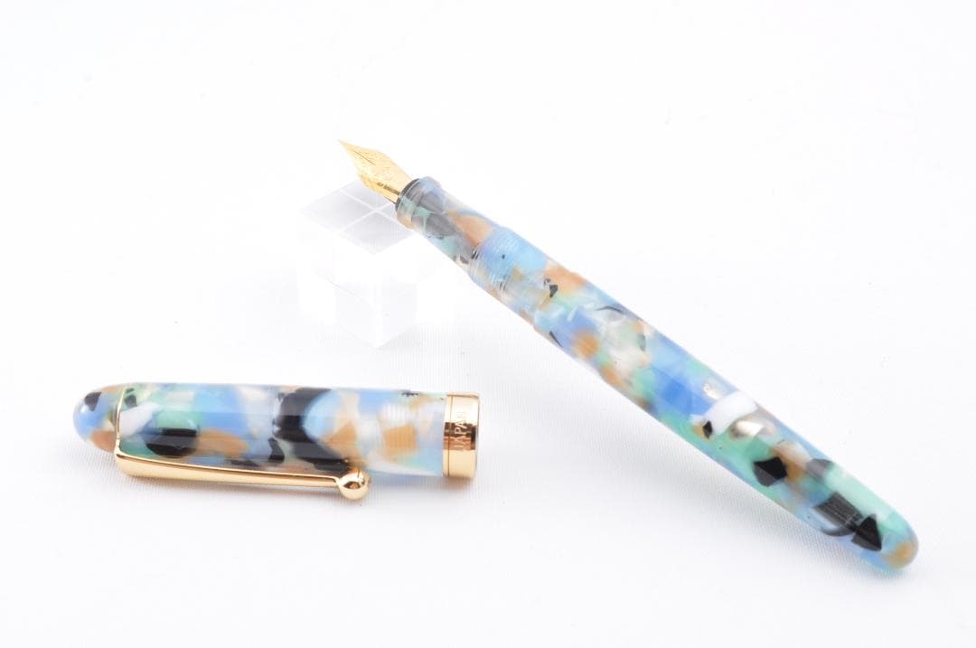 新品 大西製作所 ハンドメイド 万年筆 手作り 【サマークリーク】