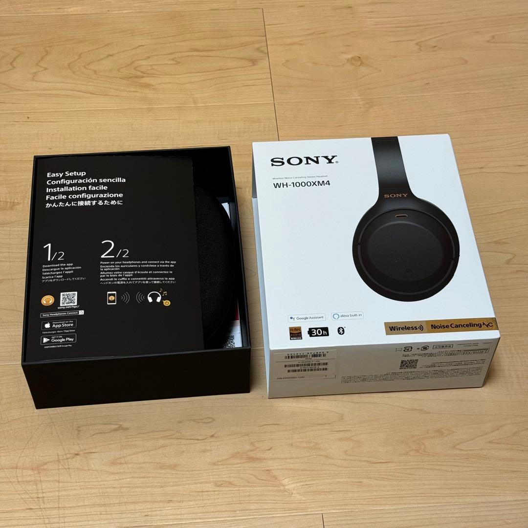 【カスタムあり】【極美品】SONY ヘッドホン　SONY WH-1000XM4