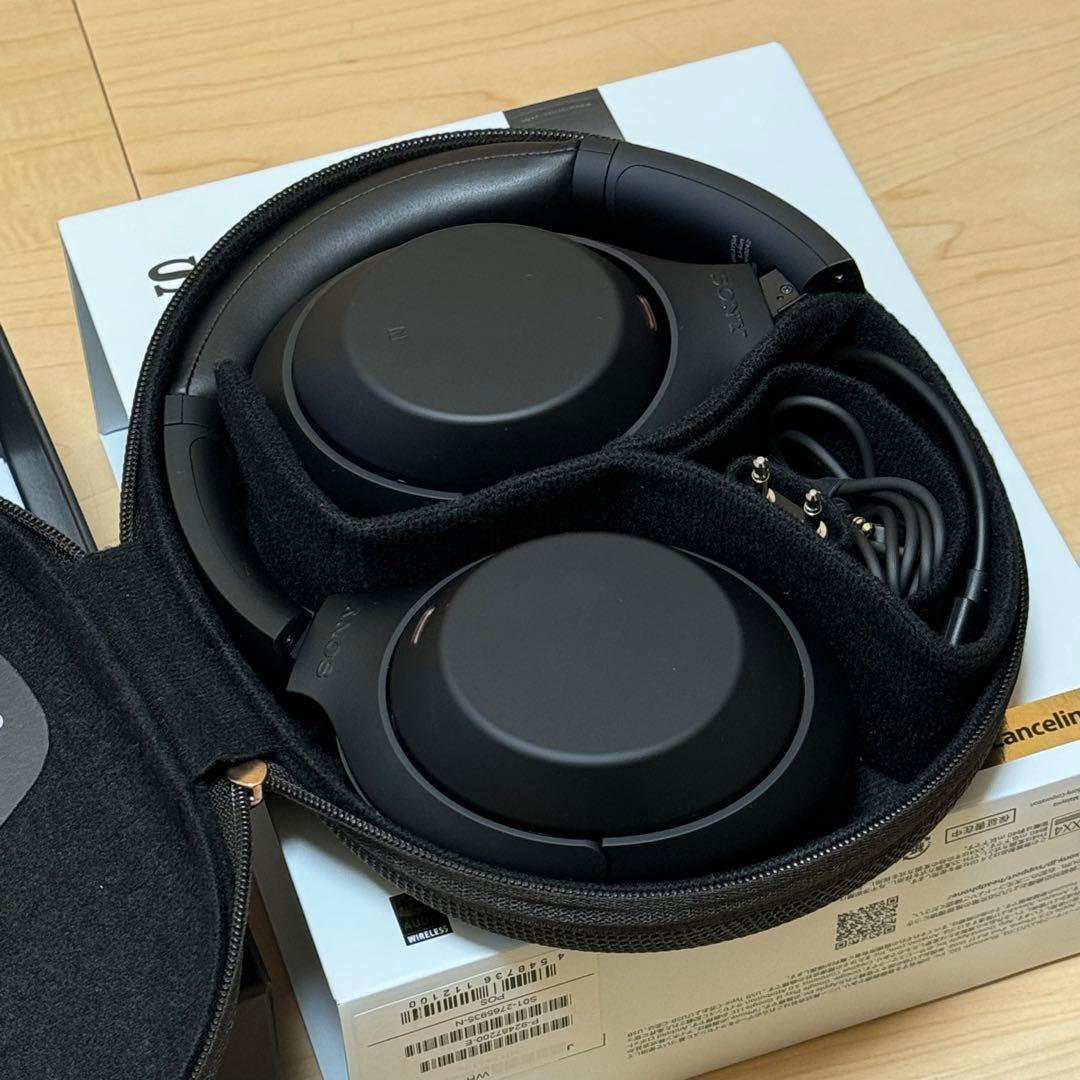 【カスタムあり】【極美品】SONY ヘッドホン　SONY WH-1000XM4