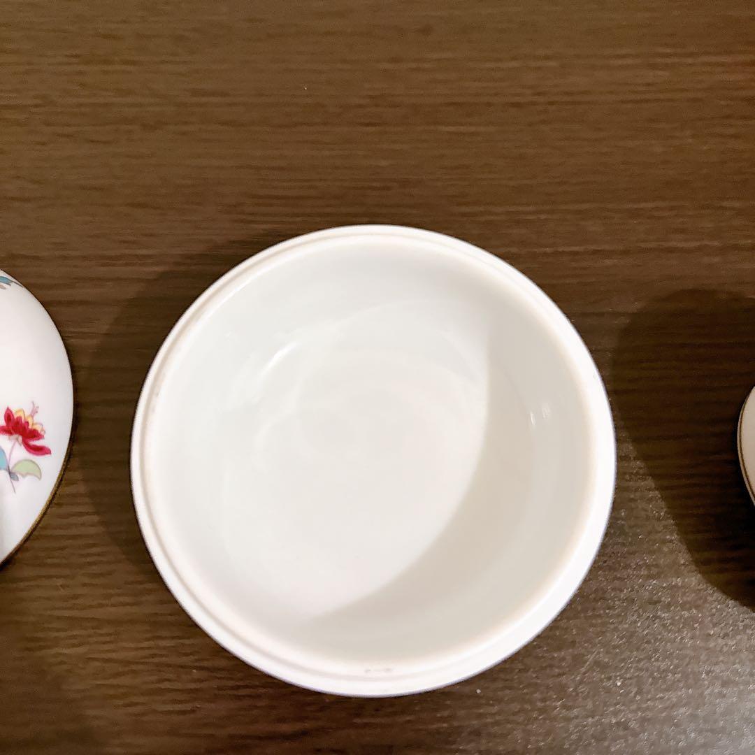 ヘレンド　うさぎのボンボン入れ　2個セット