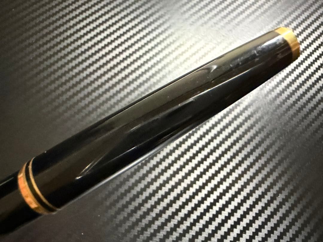 美品 吸入式 モンブラン No.221 ブラック F 細字 万年筆